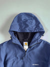 Carhartt Navy Pullover Anorak – Fleece Lined (L)