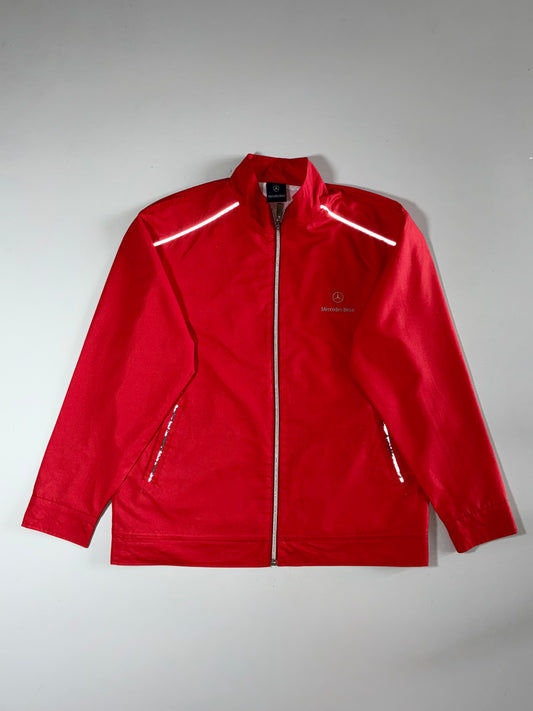 Mercedes-Benz Track Jacket Red Windbreaker (XL)