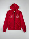 Polo Jeans Co. Ralph Lauren 67 Full-Zip Hoodie  Red (S)