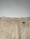 Vintage Big Train Beige Pleated Trousers (W:36) (L:39)