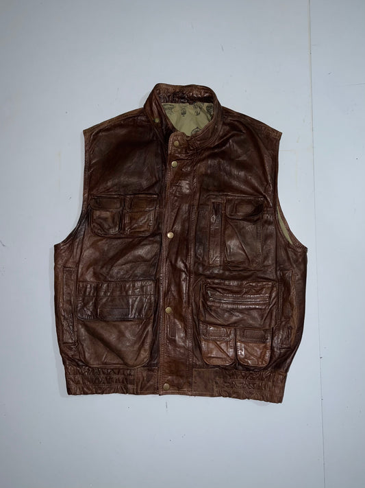 !Super Premium Original Leather Utility Jacket (M/L)