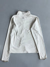 The North Face 1/4 Zip Fleece Pullover – White Women’s (S)