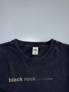 Joe Bonamassa “Black Rock” Album Merch Graphic Faded Cotton T-Shirt Black (L)