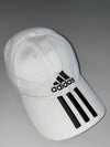 Adidas Essentials 3-Stripes Cap – White/Black, (Adjustable)