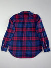 Tommy Jeans Red & Navy Plaid Flannel Shirt –(S)