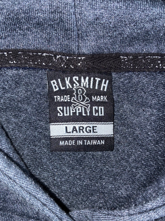BLKSMITH Supply Co | Grey Side-Zip Hoodie (L/XL)