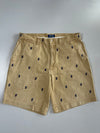 Polo Ralph Lauren All-Over Pony Embroidered Chino Shorts(W:34 |L:19)