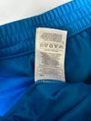 Adidas Three Stripe Full Zip Track Jacket | Royal Blue Black Athletic Training Top (M)