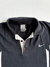 Nike Vintage Striped Polo Black White (L)