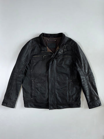 Celio Guaranteed Standards Leather Jacket (Xl)