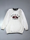 South Pole Embroidered Spellout Crewneck Sweatshirt White, Size  (2XL)