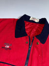 Polo “U.S. Open Polo Team” Colorblock Jacket – Red/Navy, (M)