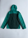 The North Face Green Hooded Waterproof Jacket (L)