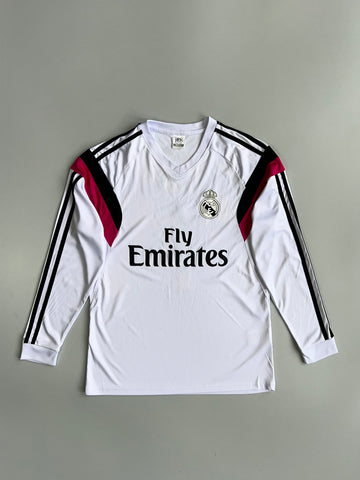 Real Madrid | Fly Emirates Long Sleeve Football Jersey (M)