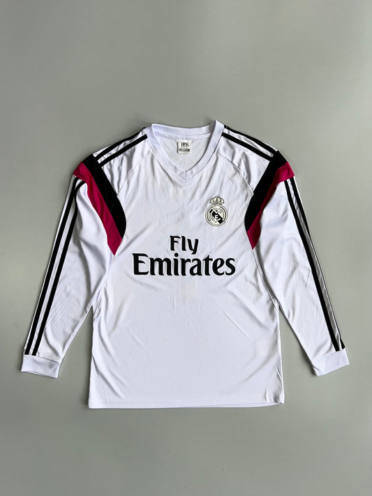 Real Madrid | Fly Emirates Long Sleeve Football Jersey (M)