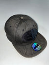 Official DC Batman Tonal Logo Black Snapback (Adjustable)