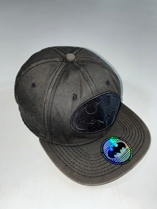 Official DC Batman Tonal Logo Black Snapback (Adjustable)