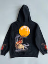 Japanese-Style Flora Fully Embroidered Hoodie (M)