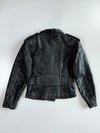 Les Vetements De Cuir Originaux Vintage Moto Jacket (S/M)