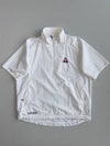 Le Coq Sportif Golf Collection Half-Zip Short Sleeve Windbreaker(L)