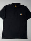 Carhartt Original Fit Pocket Polo Black — (M)