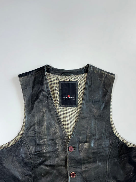 M. Flues Premium Original Leather Vest (L)