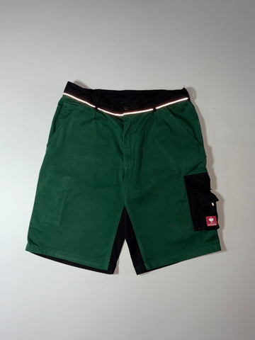 Engelbert Strauss Green Workwear Cargo Shorts –  (W:34) (L:24)