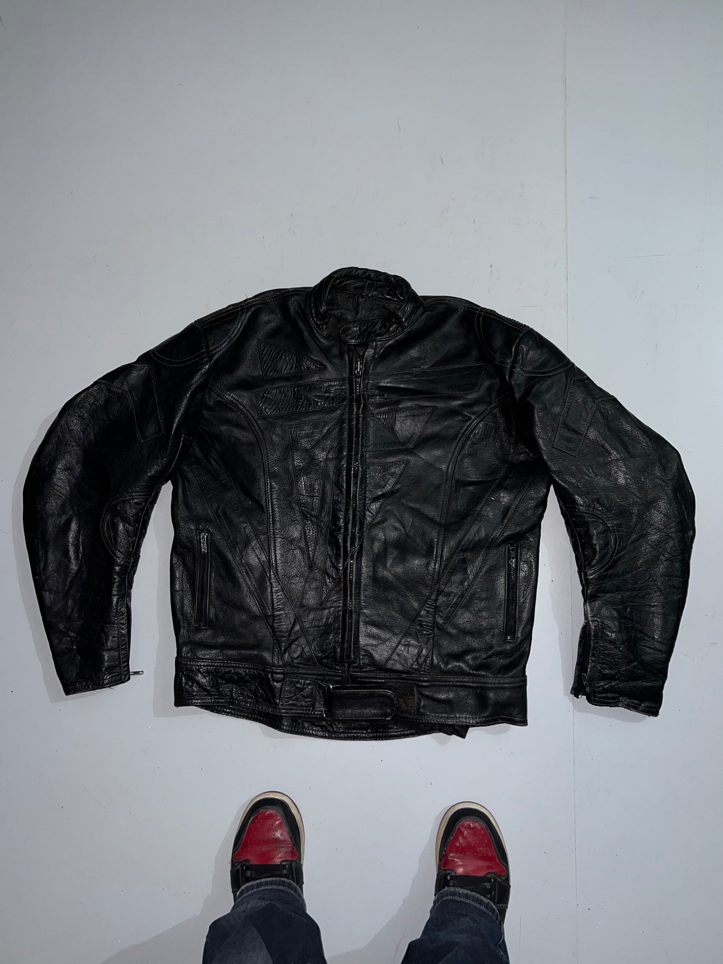 !Super Premium Original Leather (RARE)  Jacket #Ultra Premium (2XL)