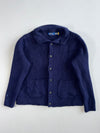 Polo Ralph Lauren Waffle Knit Collared Cardigan(M)