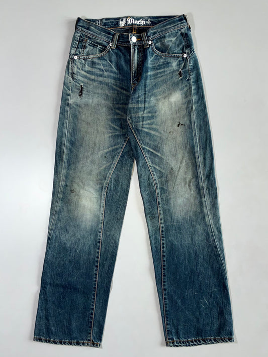 Machi “5th Street” Distressed Denim (W:32|L:44)