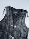 ZSuper Premium Original Leather Vest (S/M)
