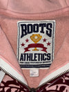 Roots Athletics Pink Zip Hoodie (S)