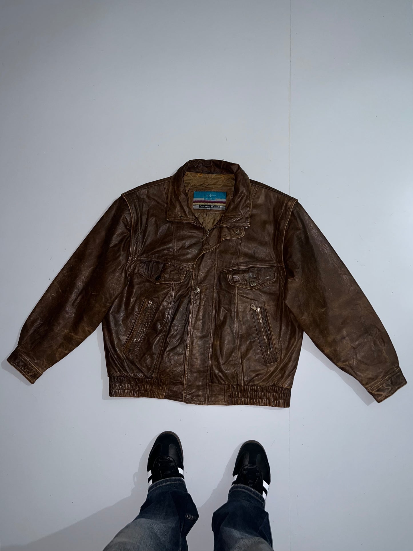 ! ! ! ! Super Premium Detachable Arms Original Leather (XL/2XL)