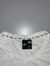 Adidas Breaking Walls White 3-Stripe Performance T (M)