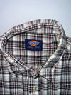 Dickies Vintage Plaid Button-Up Shirt (XL/2XL)