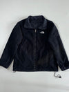 The North Face Reversible Nylon to Fleece Black Jacket, (S/M)