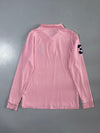 Polo Ralph Lauren | Big Pony Long Sleeve Polo Pink | (M)