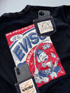 Evisu Embroidered Seagull Logo Tee  Black (XL)