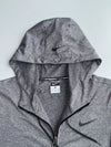 Nike | Grey Dri-Fit Zip Hoodie | (M)