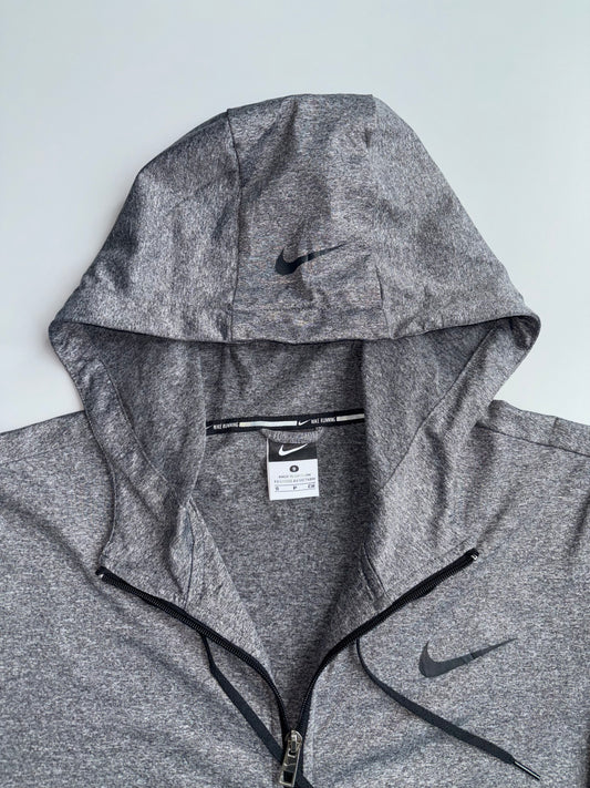 Nike | Grey Dri-Fit Zip Hoodie | (M)