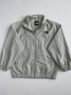 The North Face Sage Green Nylon Track Jacket(Xs)