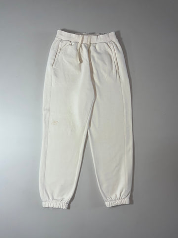 New Balance Cream Off-White Fleece Joggers (W:26) (L:37)