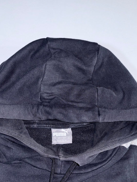 Puma Colorblock Hoodie Black Grey (XL)