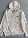 Puma | Off-White Hooded Zip Jacket (L)