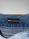 True Religion Ricky Relaxed Straight Light Wash Jeans (W:37) (L:46)