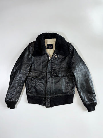 Lesco Premium Original Pure Leather Jacket (Fur Inside) (S)