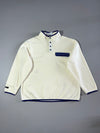 Lonsdale London Cream Snap-Button Fleece Pullover (XL)