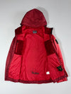 Black Yak Extreme Peak Hooded Puffer Jacket Red  (L)
