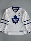 Reebok | NHL Toronto Maple Leafs Captain Hockey Jersey | White (2XL)