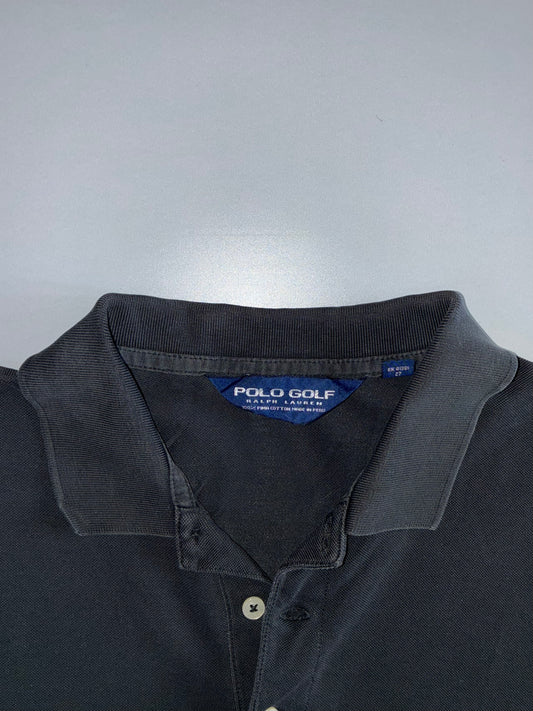 Polo Ralph Lauren Golf Vintage Black Polo T-Shirt (XL)